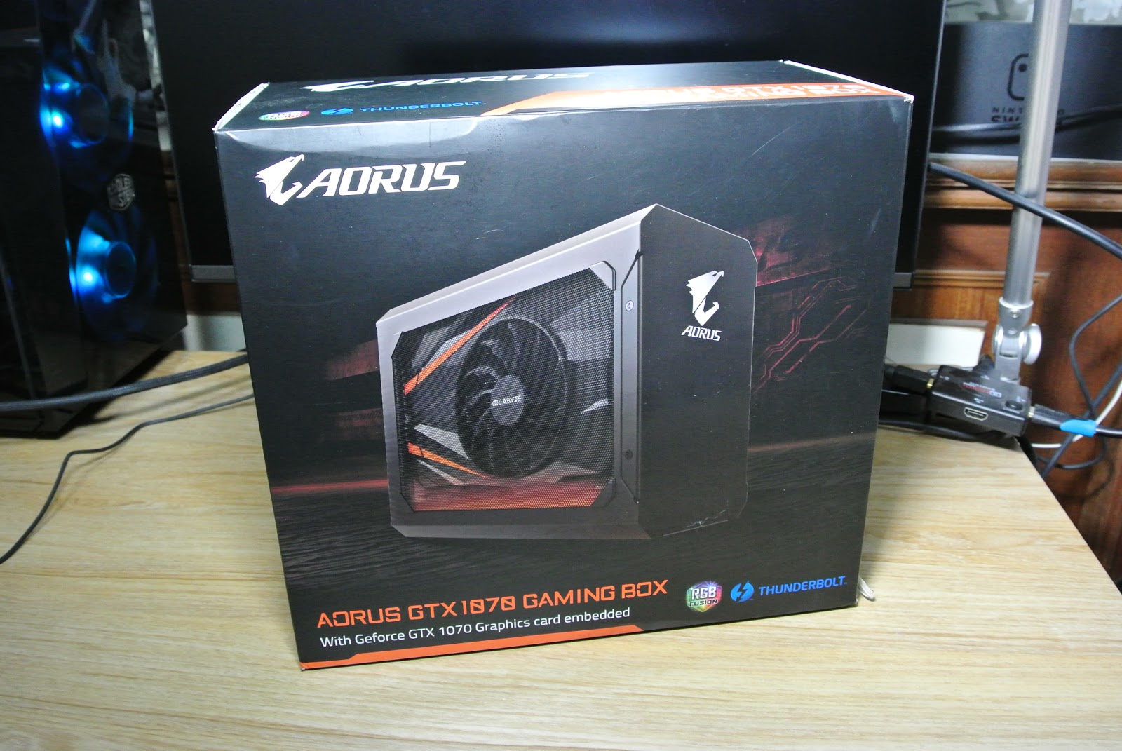 AORUS GTX 1070 Gaming Box 顯卡外接也可以歐~輕測試